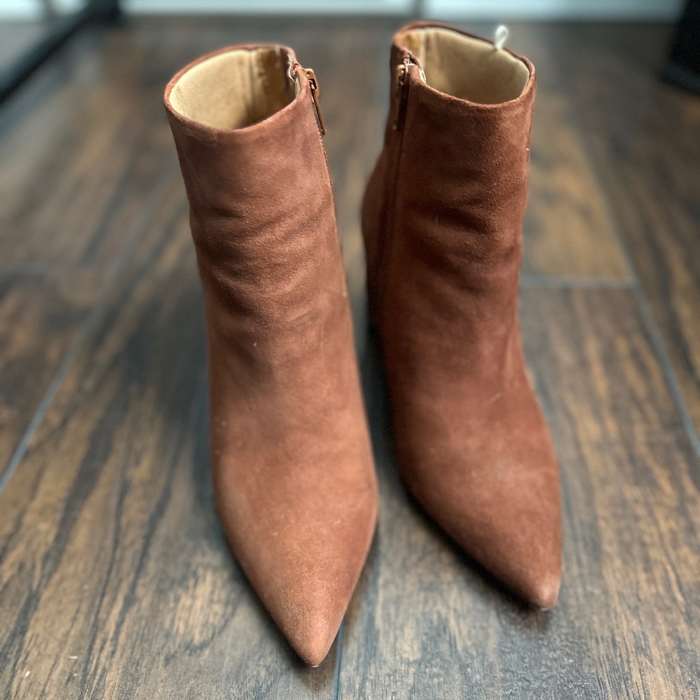 GUC Brandy Suede Marks & Spencer Booties